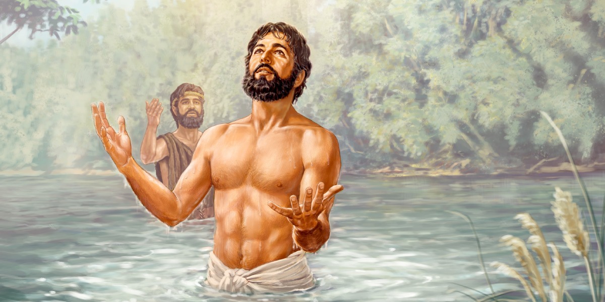 jesus river bible